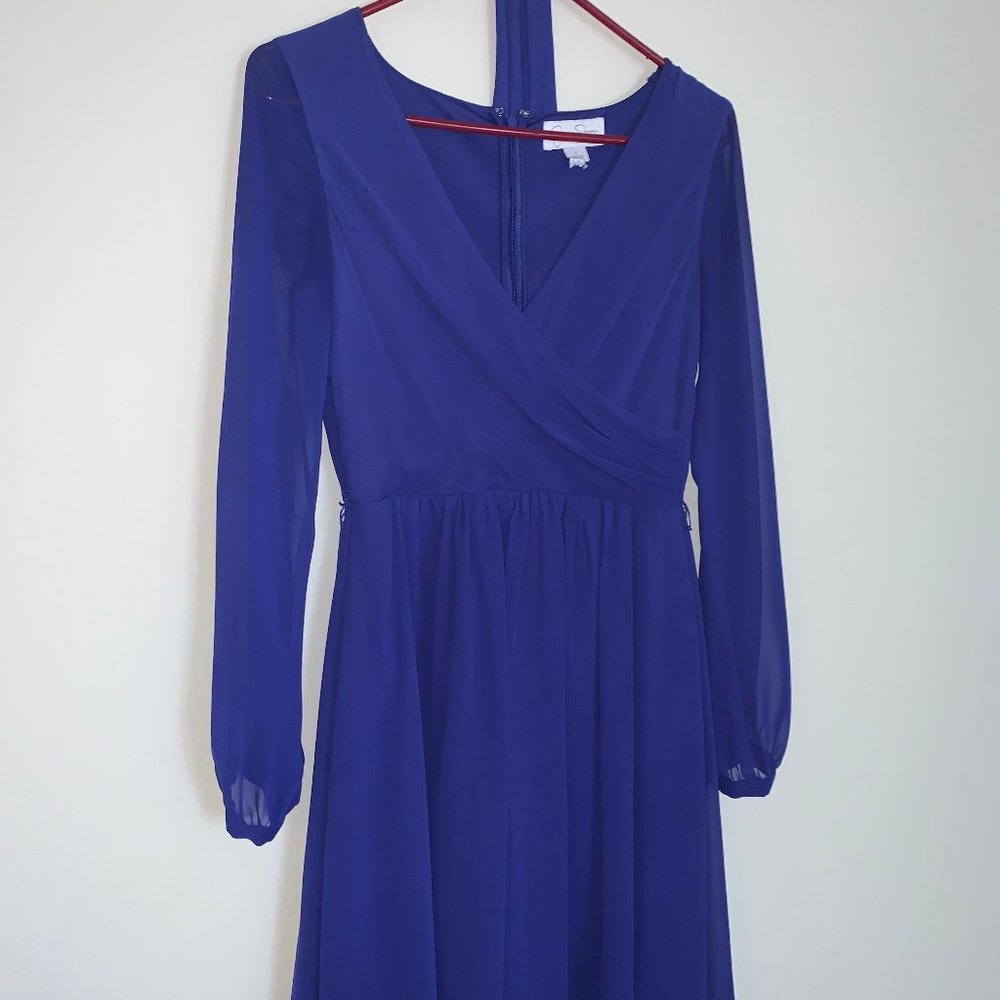 Jessica Simpson Surplice Neck Dress - Size: 2